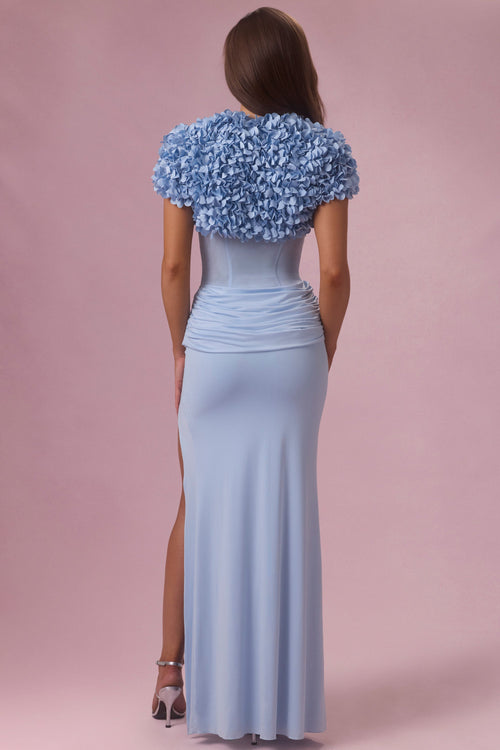 Cropped Bolero  in Sky Blue
