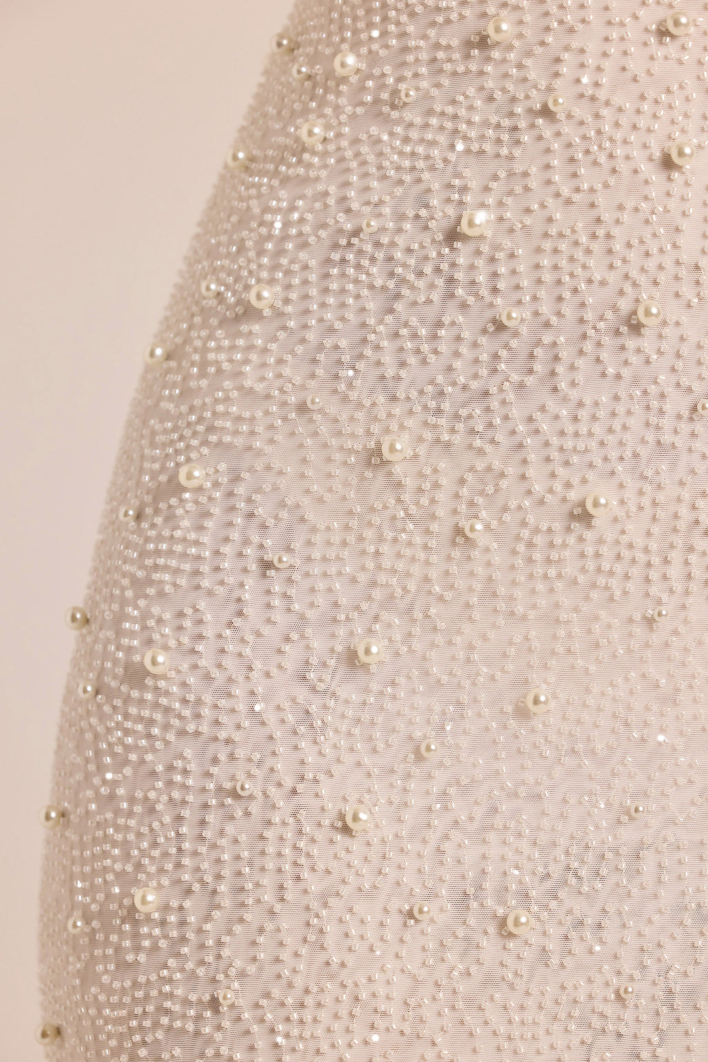 Embellished Long Sleeve Backless Maxi Dress in White