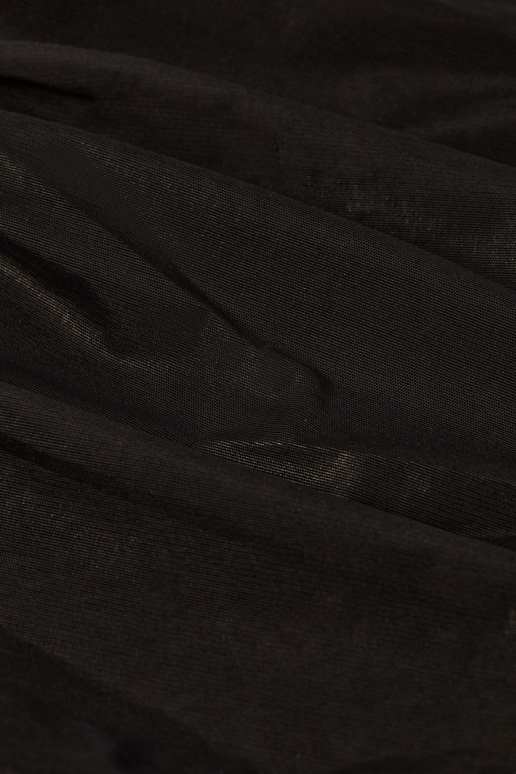 Metallic Ruched Cut-Out Flared Jumpsuit in Black